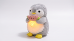 Peluche Pingüino respirable - sentado