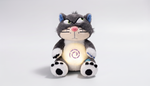 Peluche Gato respirable - sentado